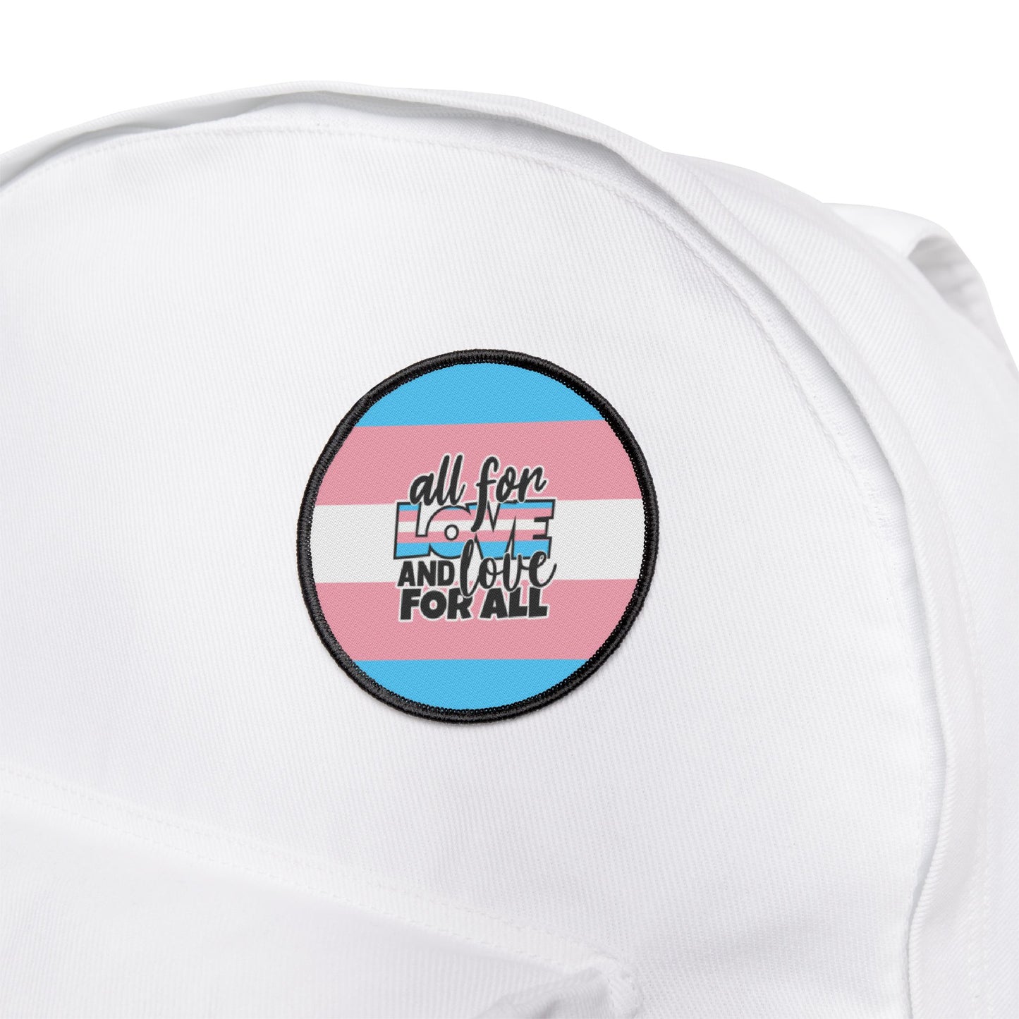 All For Love And Love For All Transgender Patch