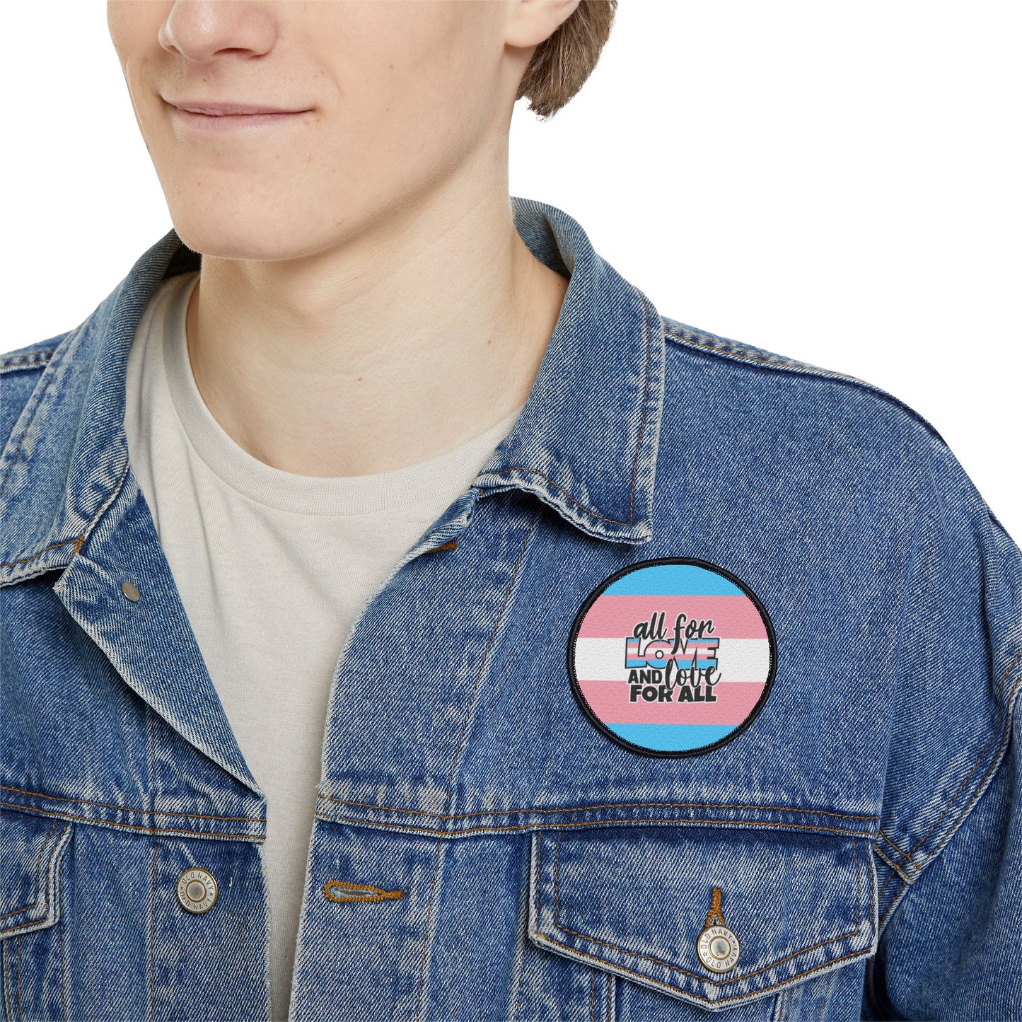 All For Love And Love For All Transgender Patch